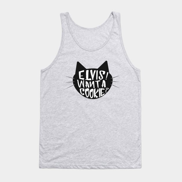 Elvis Want a Cookie My Favorite Murder Tank Top by Park Street Art + Design